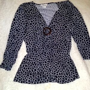 3/4 Length Chaus Blouse
